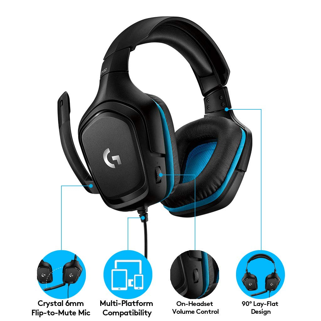 Slušalice Logitech Gaming G432 7.1-4