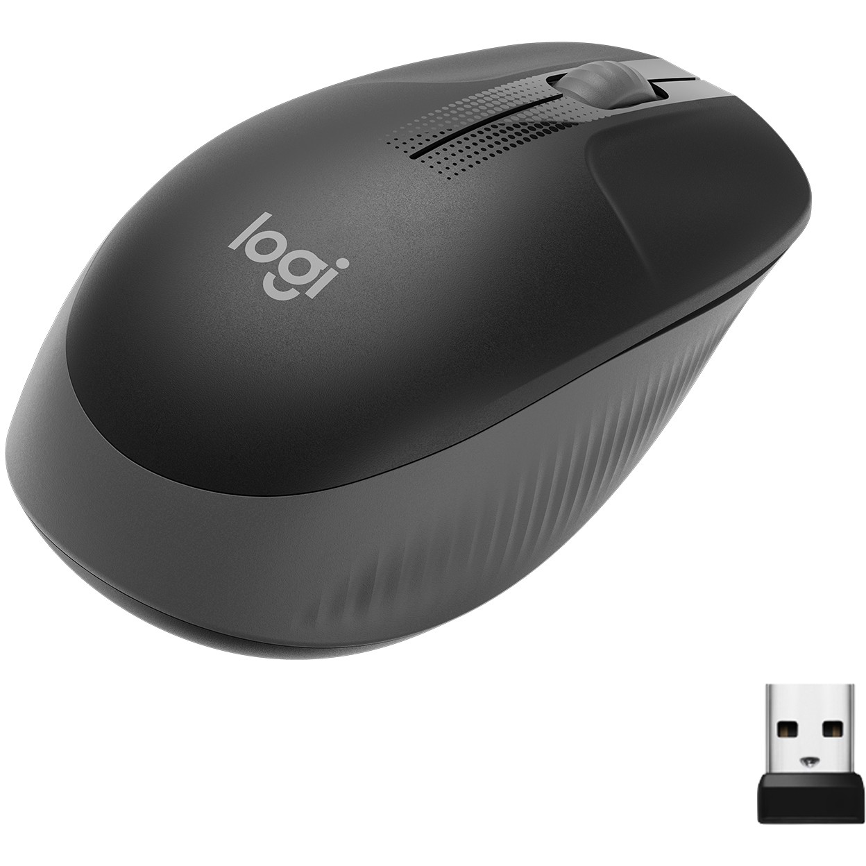Miš bežični Logitech M190 Crni-12