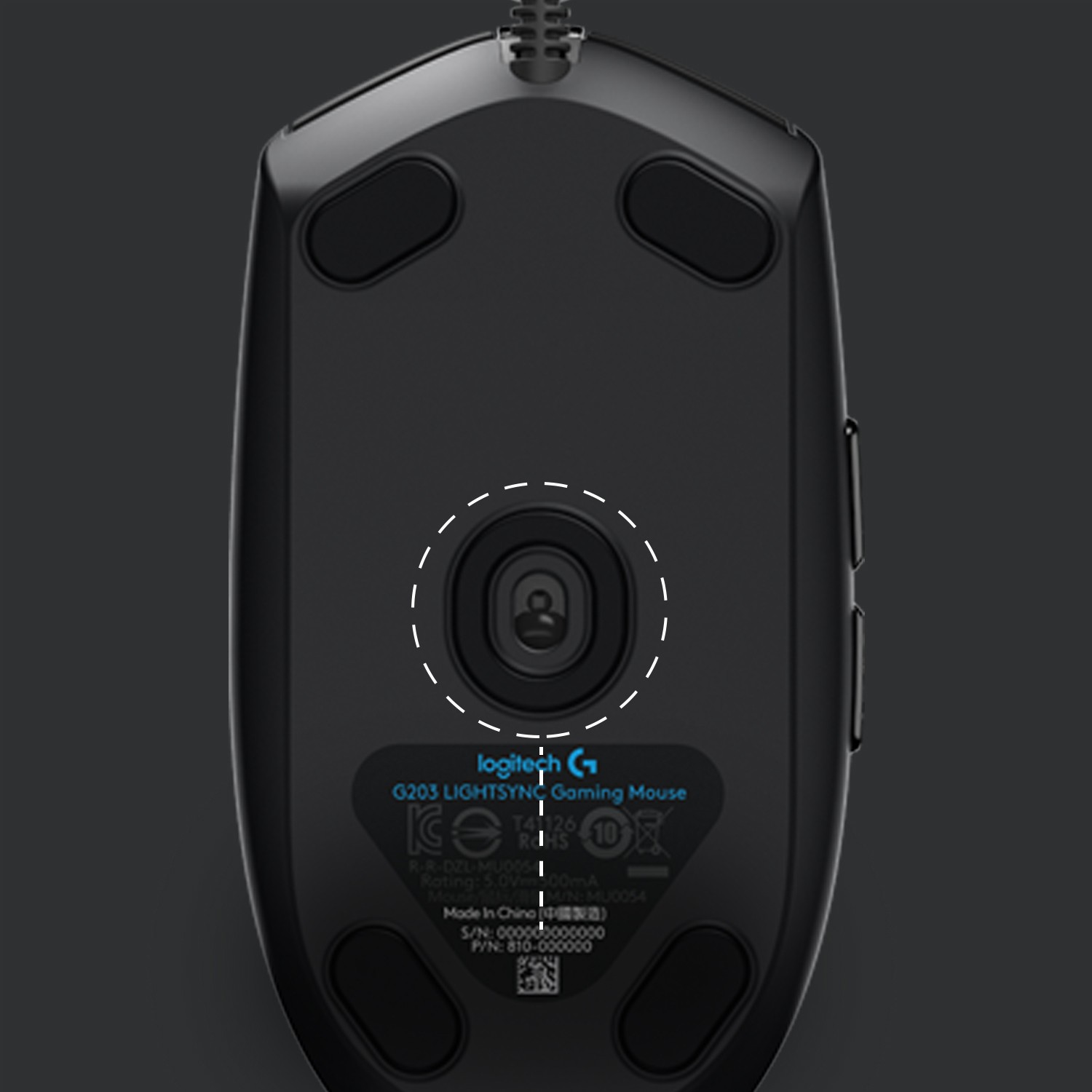Miš žični LOGITECH G203 Lightsync-6