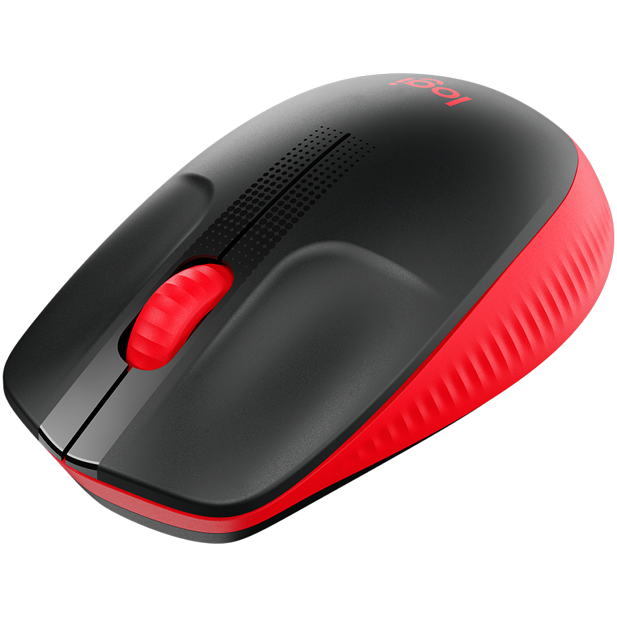 Miš bežični Logitech M190 Crveni-2