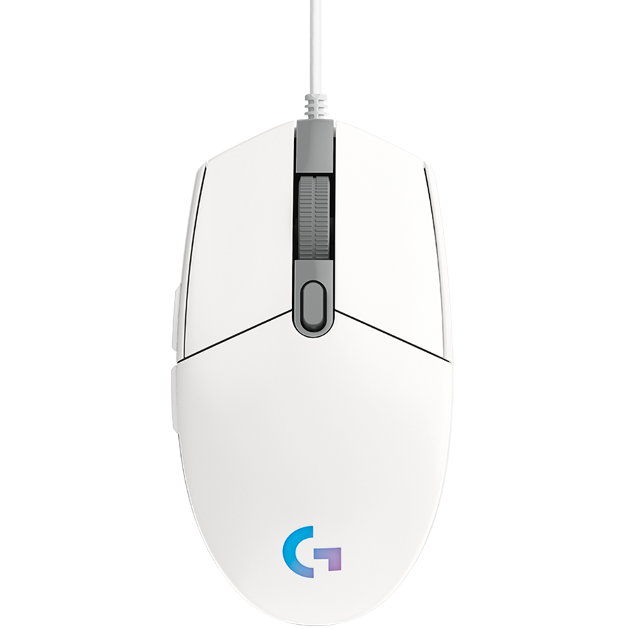 Miš žični Logitech G102 Lightsync Bijeli-1