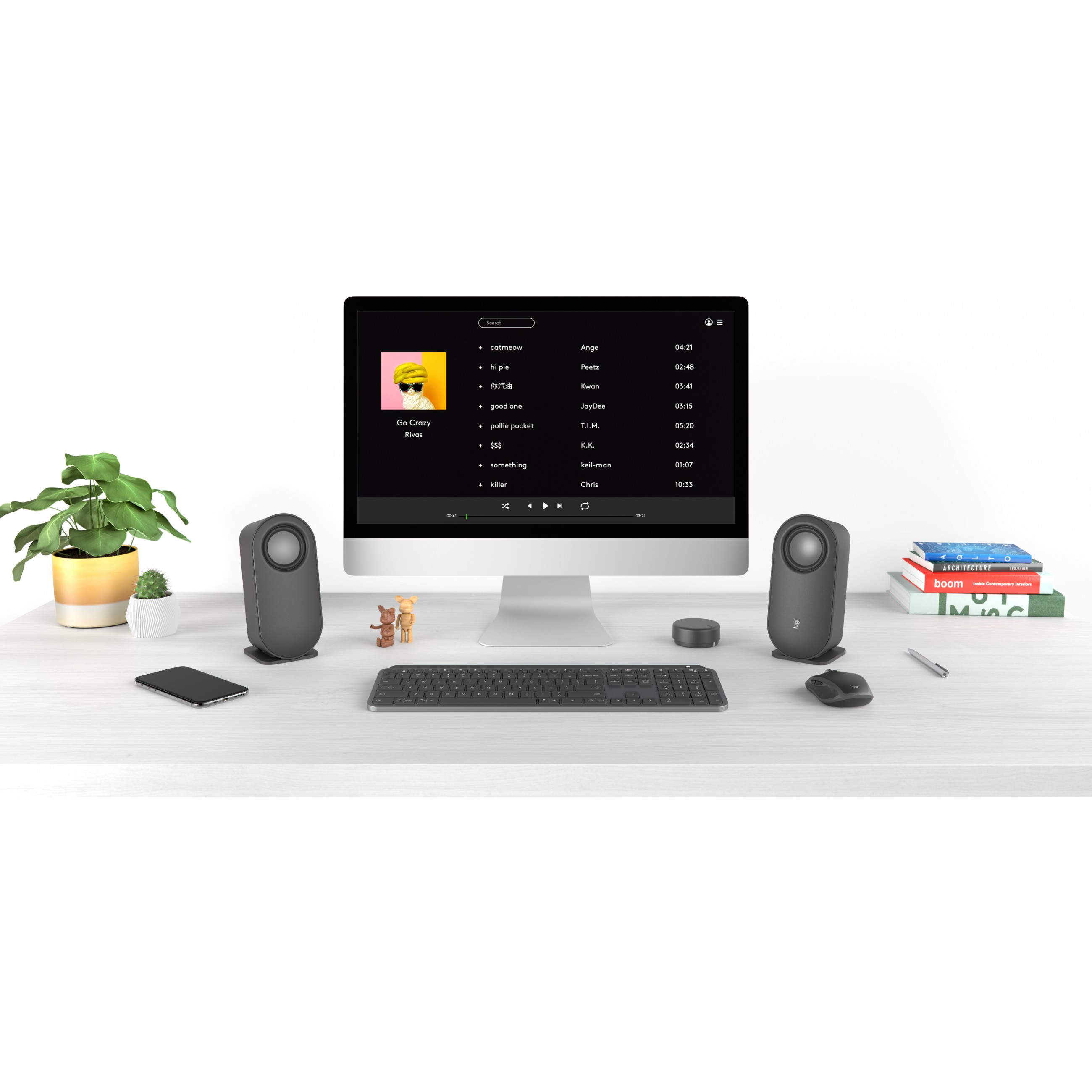 Zvučnici 2.1 LOGITECH Z407 (Bluetooth 5.0, USB audio, 3.5 mm ulaz, snaga 80W, crna boja)-16