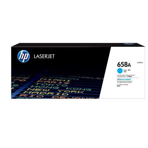 Toner HP 658A W2001A cyan boja