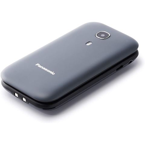 Mobilni telefon PANASONIC KX-TU400EXG sivi, preklopni, SOS tipka, GSM-0