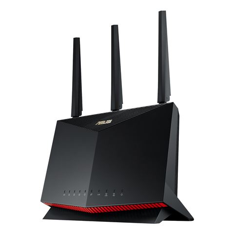 Wireless Router ASUS RT-AX86U (WAN 1x 10/100/1000Mbps, LAN 4x 10/100/1000Mbps, 802.11a/b/g, 802.11n, 802.11ac, 802.11ax, 2.4GHz, 5GHz)-0