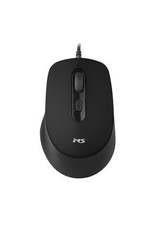 MS FOCUS C120 crni žičani miš-0