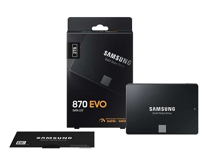 Samsung 870 EVO 2TB SSD, R/W: 560/530MB/s (MZ-77E2T0B/EU)-3