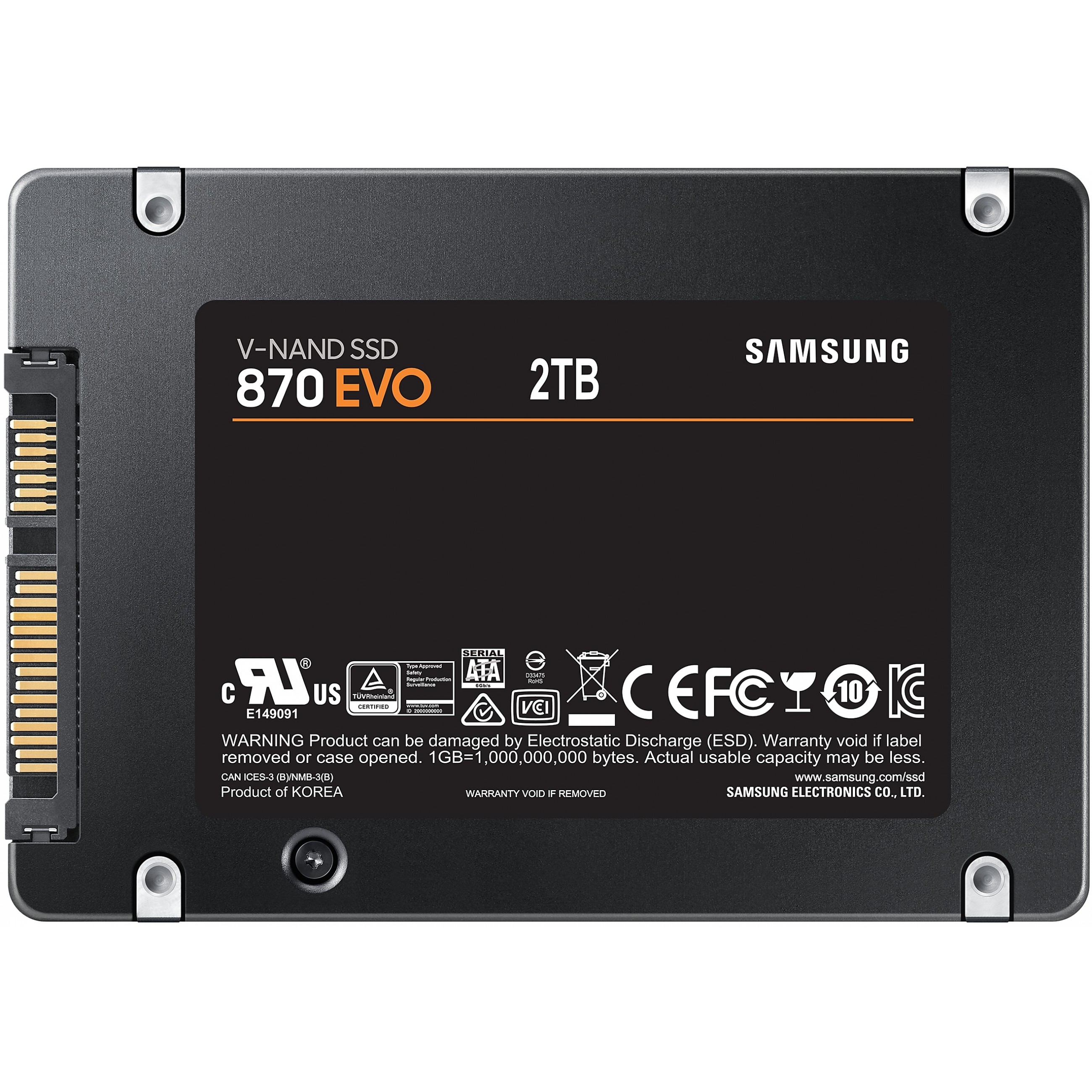 Samsung 870 EVO 2TB SSD, R/W: 560/530MB/s (MZ-77E2T0B/EU)-7
