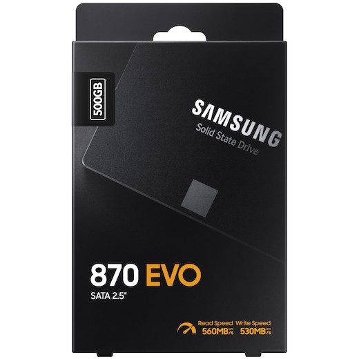 Samsung 870 EVO 500GB SSD, R/W: 560/530MB/s (MZ-77E500B/EU)-12