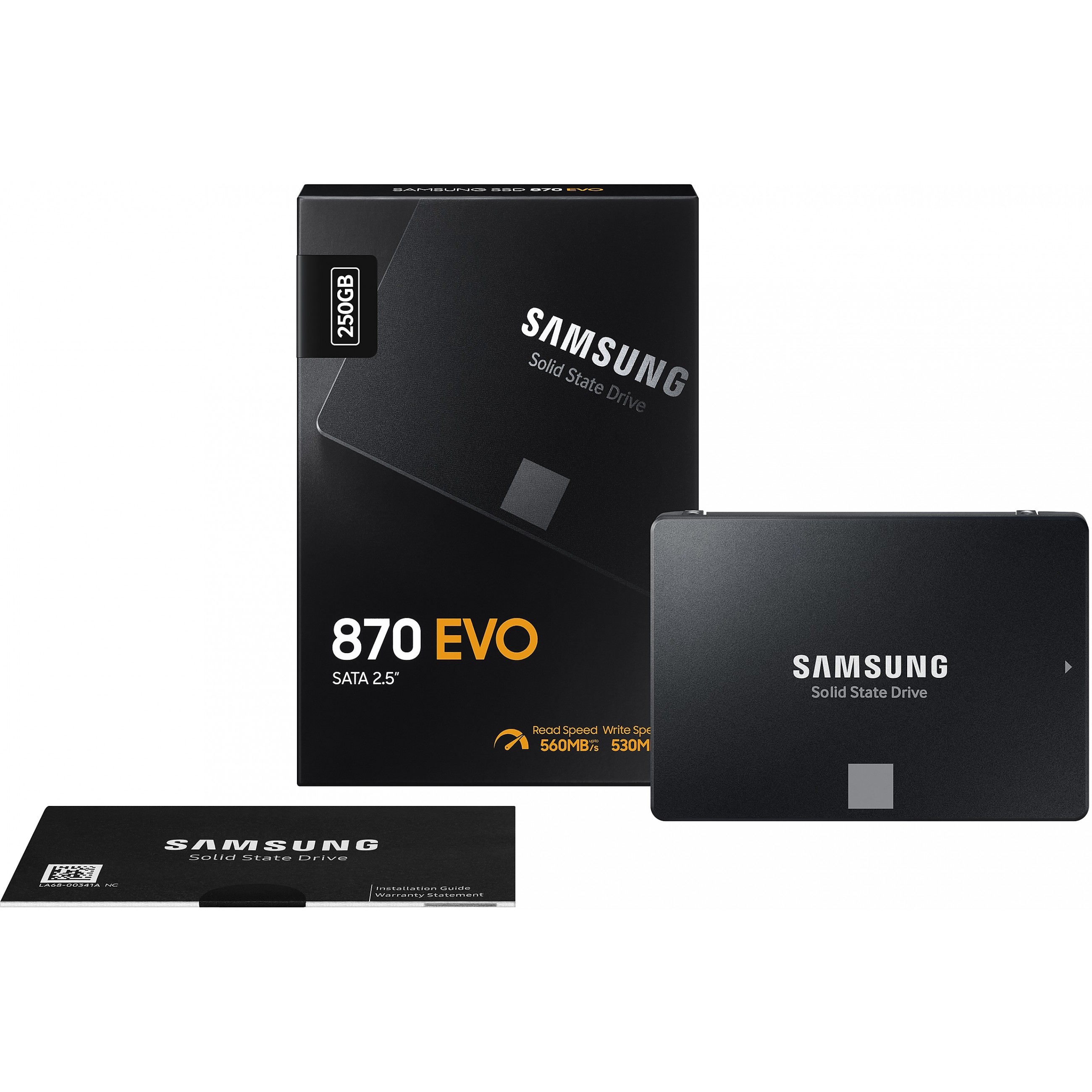 SSD 250GB Samsung 870EVO 2,5" SATA V-NAND MLC-12