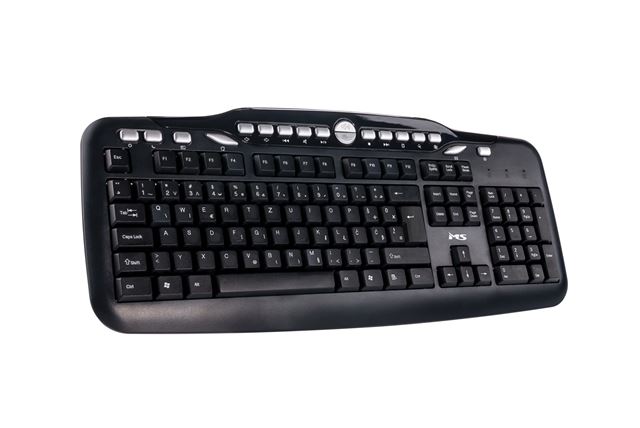 Tipkovnica MS ALPHA C300 (membranska crna)-0