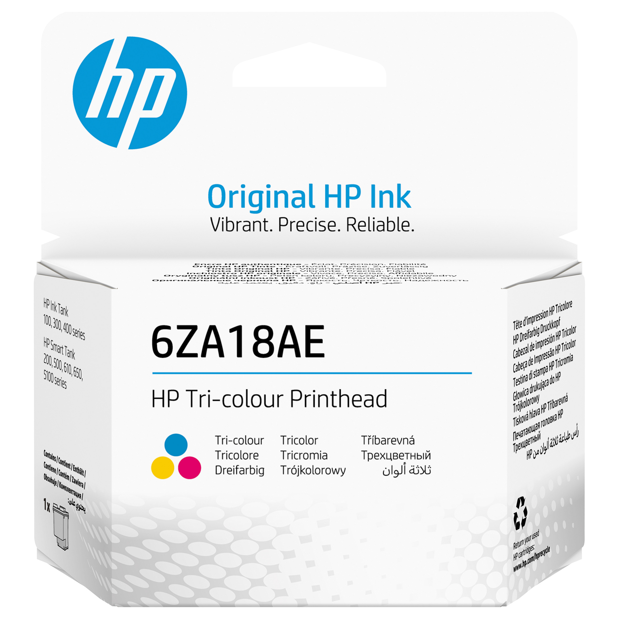 Printhead HP 6ZA18AE (tri-colour)-0