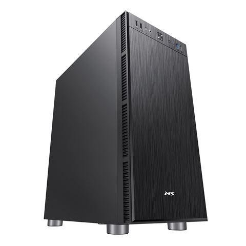 Kućište MS FIGHTER V320 (midi tower, ATX, mATX, ITX, unutarnji 3.5"x2, unutarnji 2.5"x3, USB 2.0 x2, USB 3.0 x1, crna)-0