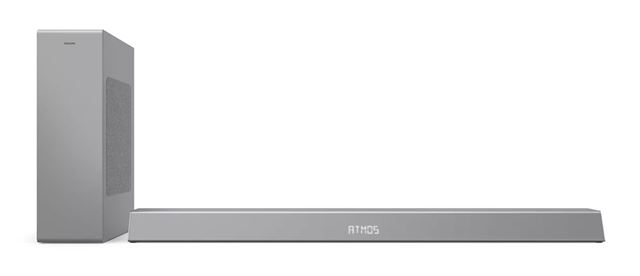 Soundbar PHILIPS TAB8505/10 (frekvencijski opseg 160 – 20k Hz, impedancija 8 oma x 2 + 4 oma, aktivni bežični niskotonac)-1