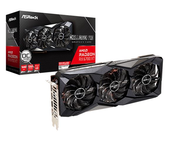 Grafička kartica ASROCK Radeon RX 6700 XT Challenger Pro OC (12gb gddr6)-0
