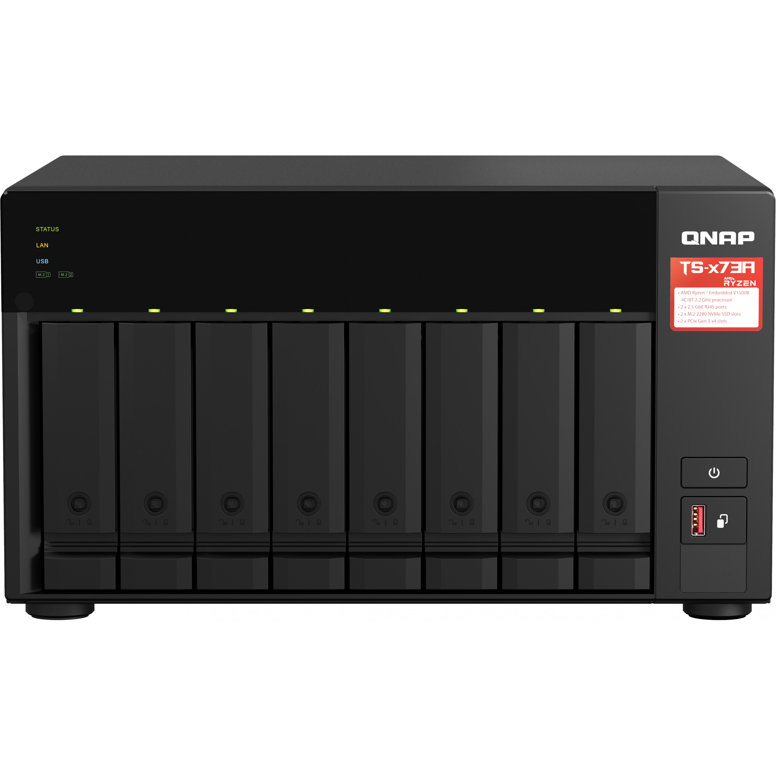 STORAGE QNAP NAS TS-873A-8G-6