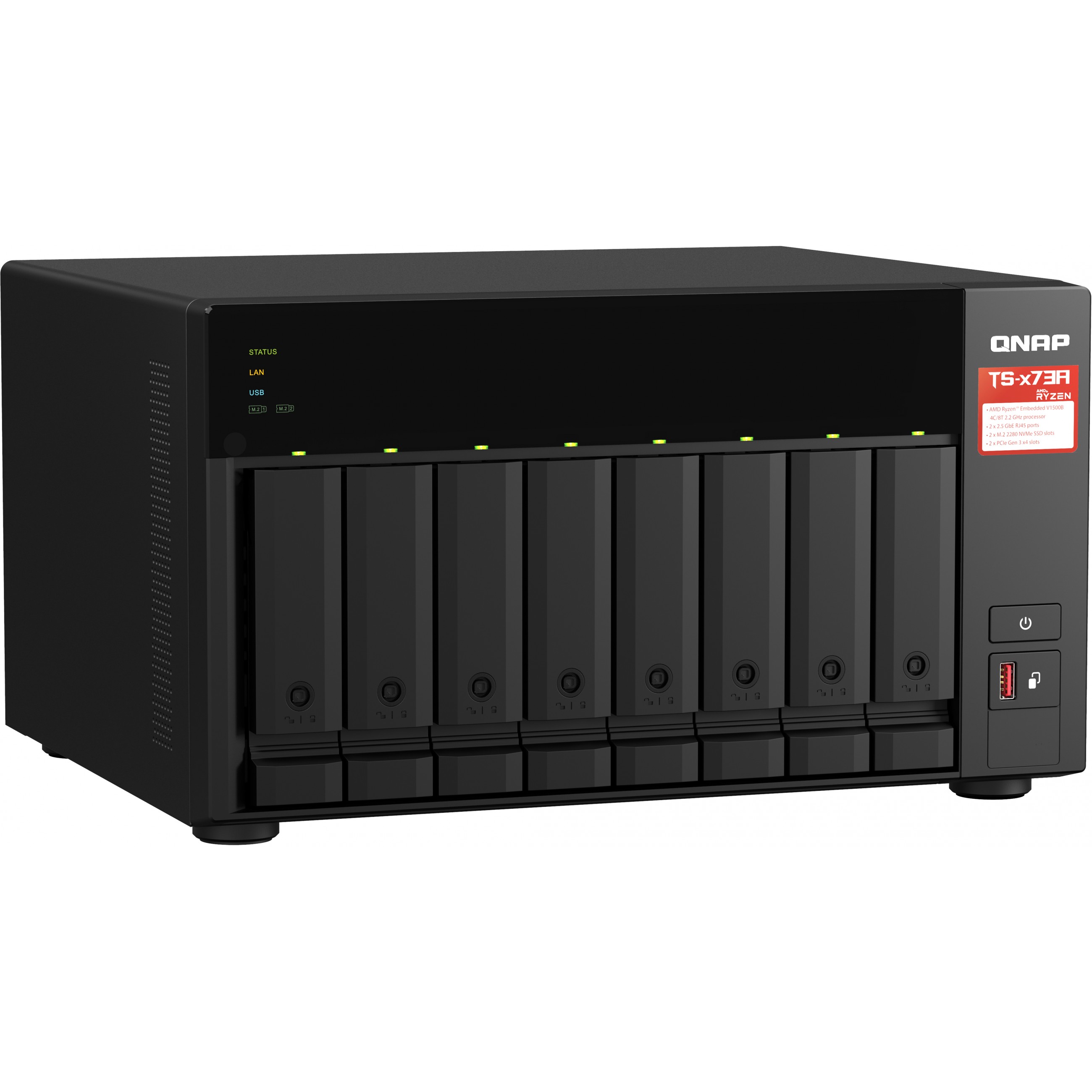 STORAGE QNAP NAS TS-873A-8G-9
