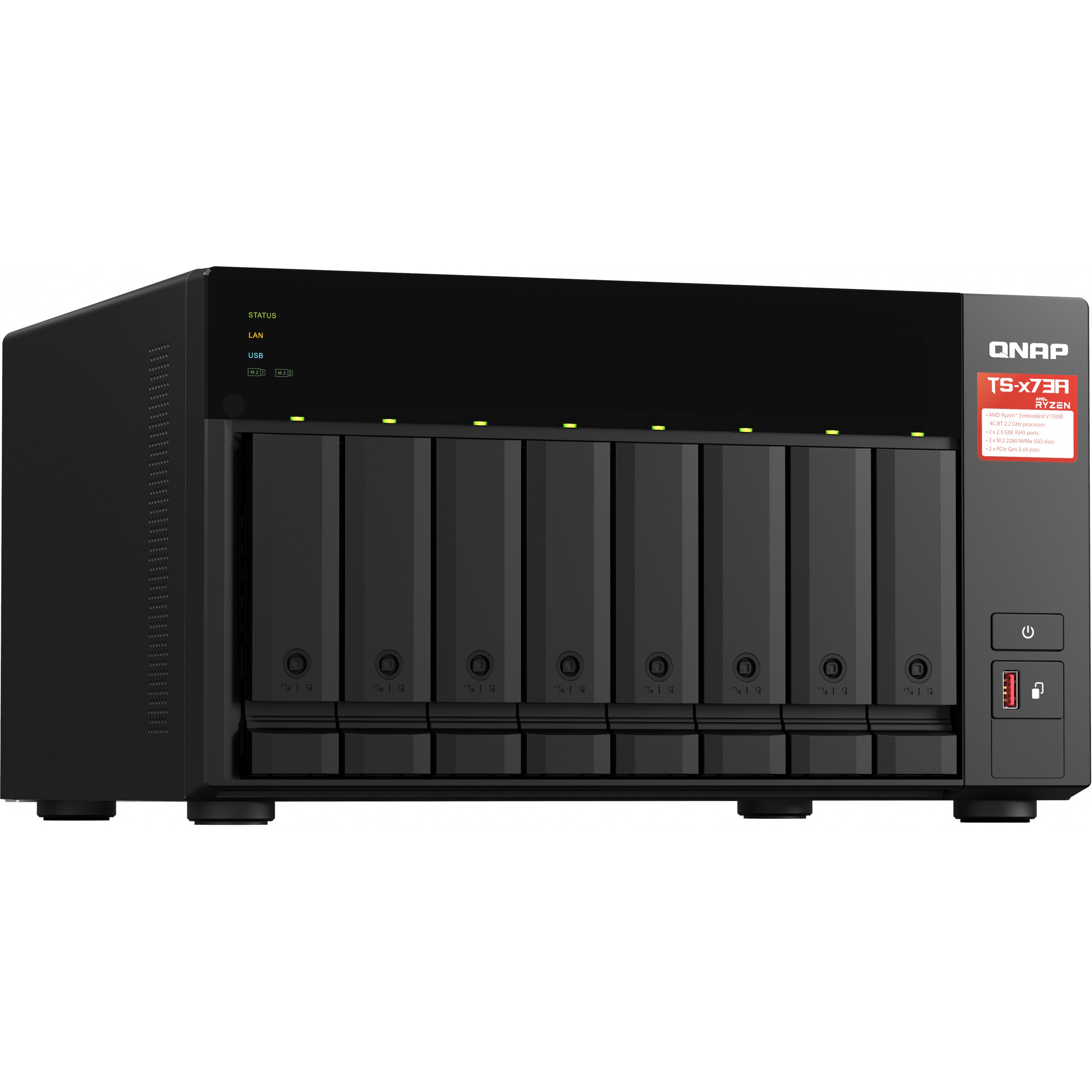STORAGE QNAP NAS TS-873A-8G-10