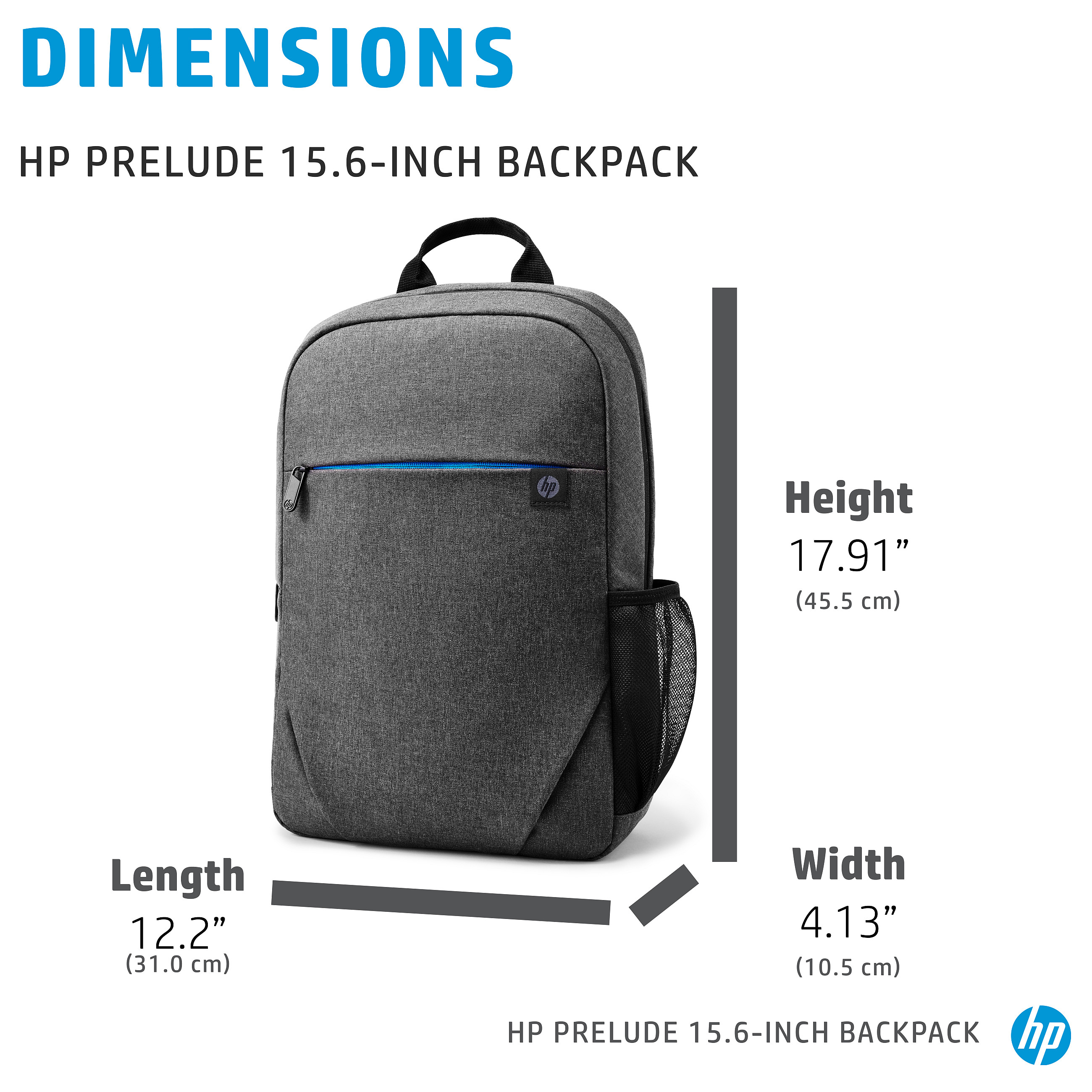 Ruksak HP BACKPACK 15,6 G2 Prelude (dimenzije 15,6, broj pretinaca 2)-3