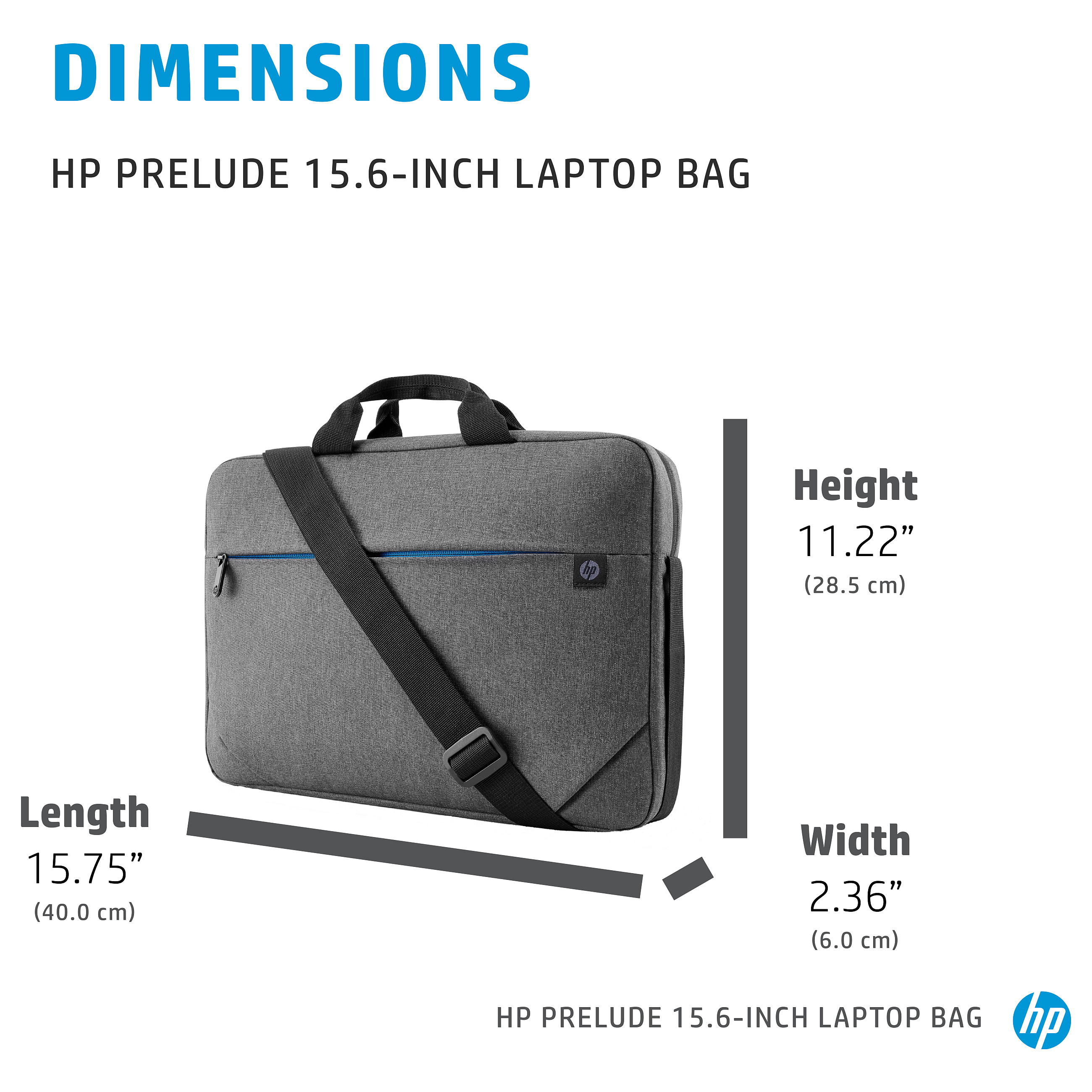 Torba HP 2Z8P4AA (15,6, 2 pretinca, crna, najlon)-3