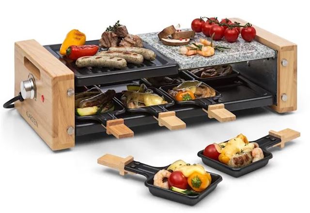 Roštilj KLARSTEIN Chateaubriand Nuovo (snaga 1200 W, 8 tava, 2 gril ploče)-0