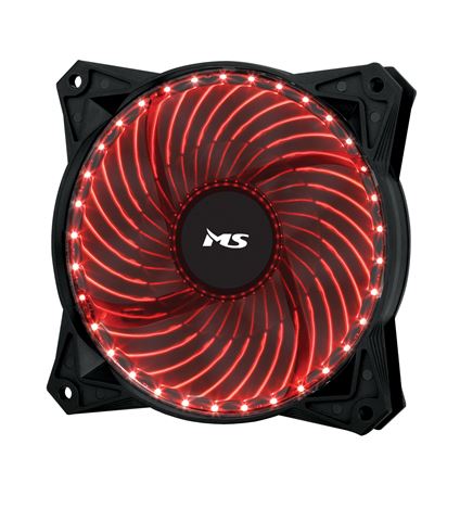 Ventilator MS FREEZE L222 (12cm, 3pin+4 pin konektor, brzina okretaja 1200RPM, protočnost zraka 33,3 CFM, buka u radu <19 dB(A), maksimalni statički tlak 0,97 mm-H2O, napon 12V, snaga ulaza 3,6W, početni napon 5V)-0