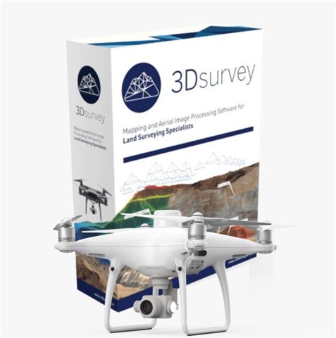 Kamera DJI PHANTOM 4 RTK (1 baterija, padobran)-0