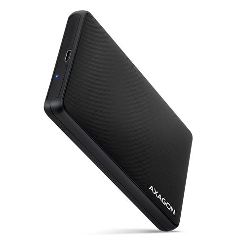 Ladica za HDD AXAGON EE25-SLC (2.5" SATA 6G, USB-C, pasivno hlađenje, LED lampica)