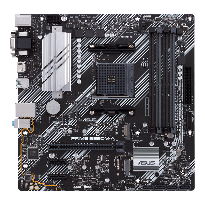 Matična ploča ASUS PRIME B550M-A AM4, AMD B550, DDR4, 128 GB-3