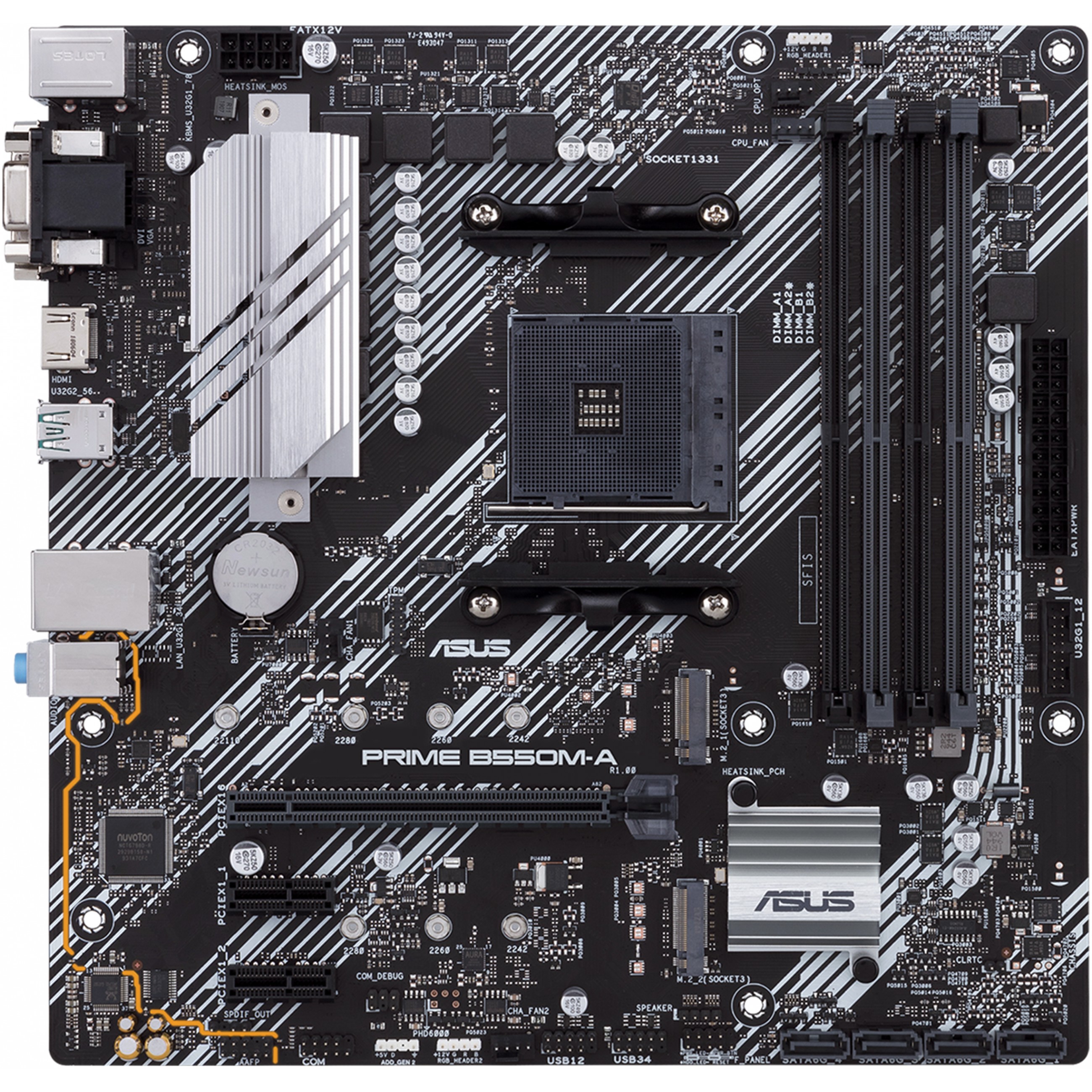 Matična ploča ASUS PRIME B550M-A AM4, AMD B550, DDR4, 128 GB-9