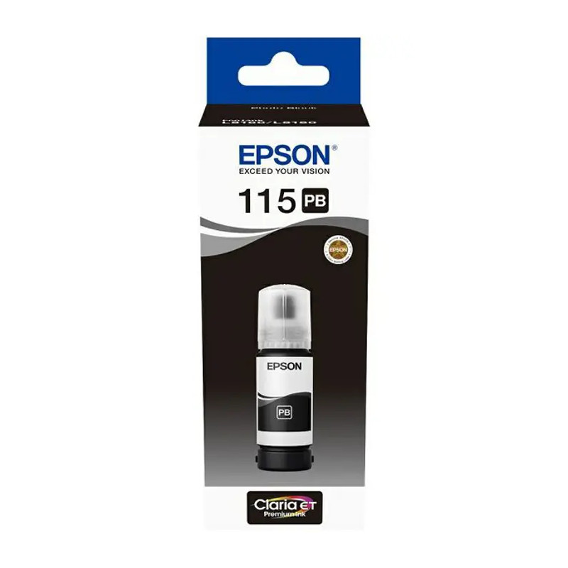Tinta EPSON EcoTank/ITS 115 Photo Black-1