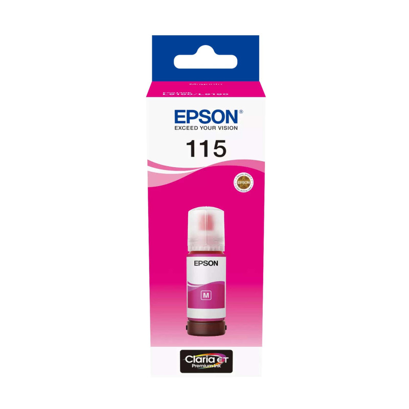 Tinta EPSON EcoTank/ITS 115 Magenta-0
