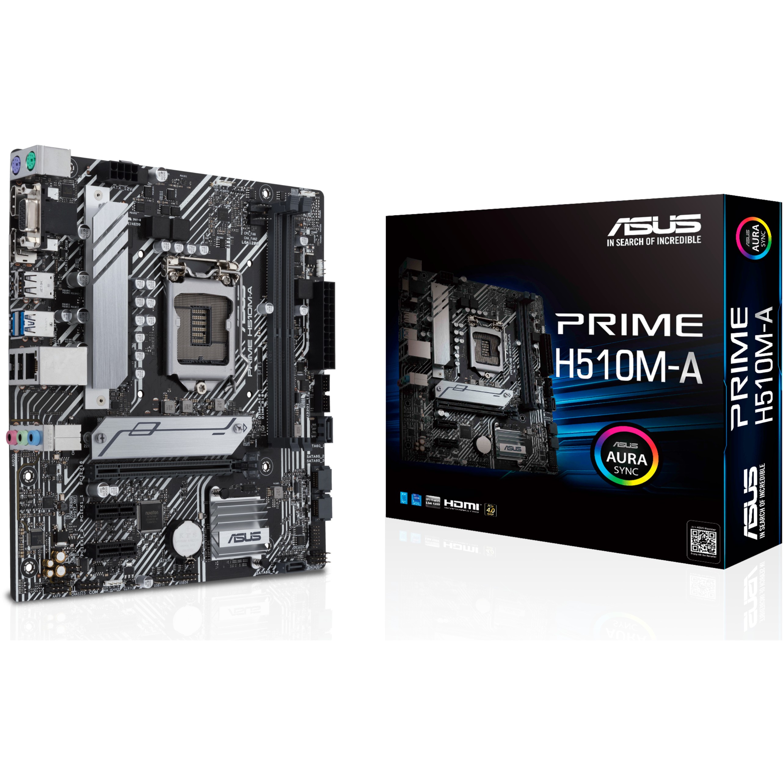 MBO ASUS PRIME H510M-A (LGA 1200, DDR4, 64 GB, PCIe 3.0 x16, SATA3 4)-1