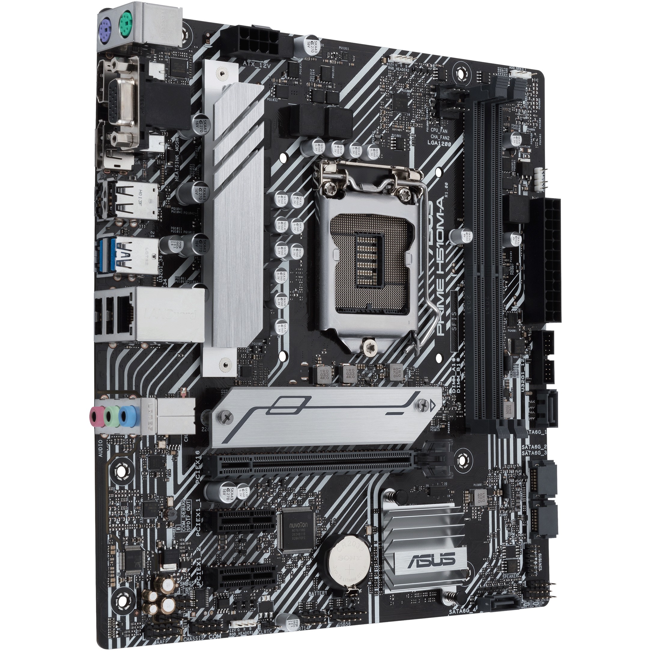 MBO ASUS PRIME H510M-A (LGA 1200, DDR4, 64 GB, PCIe 3.0 x16, SATA3 4)-3