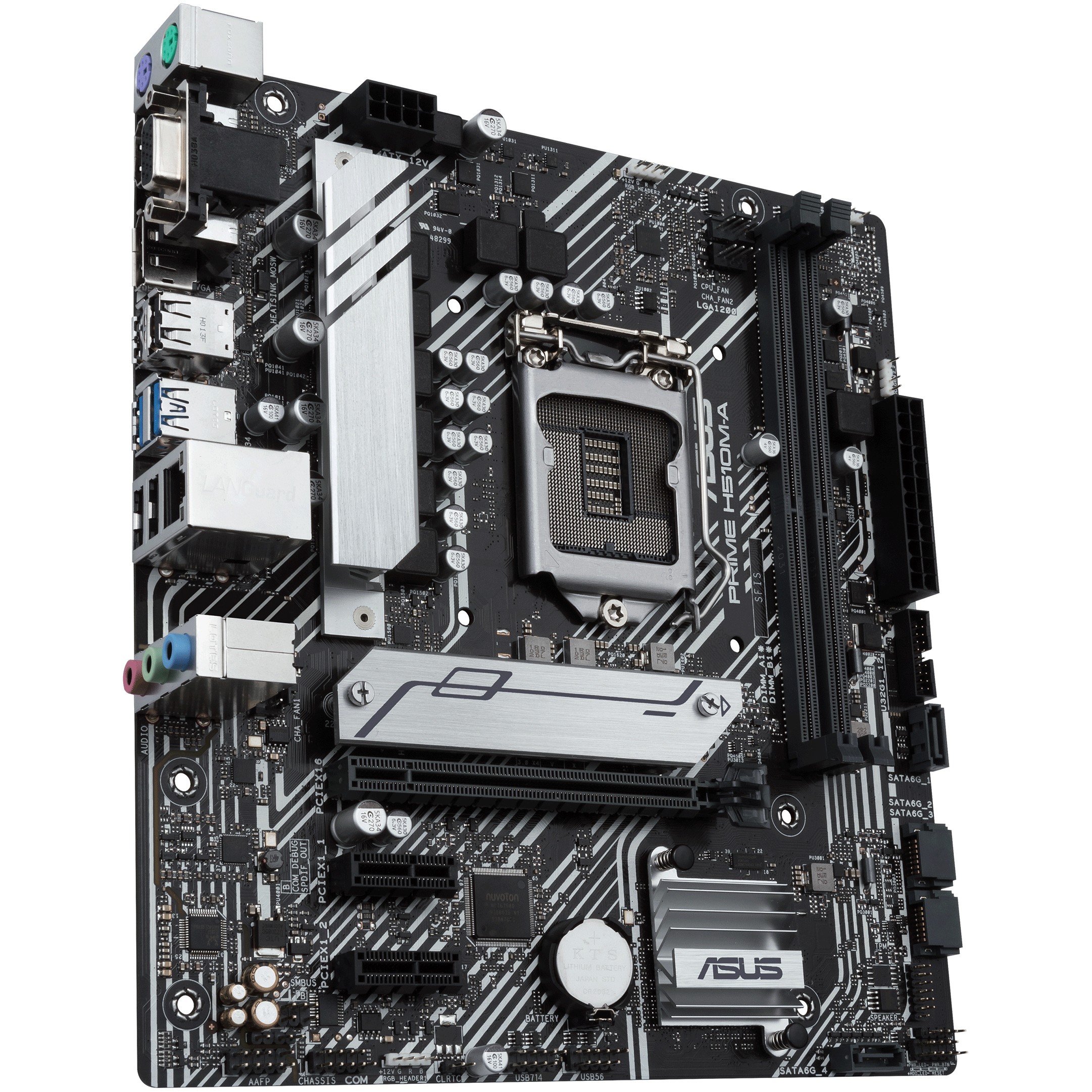 MBO ASUS PRIME H510M-A (LGA 1200, DDR4, 64 GB, PCIe 3.0 x16, SATA3 4)-4