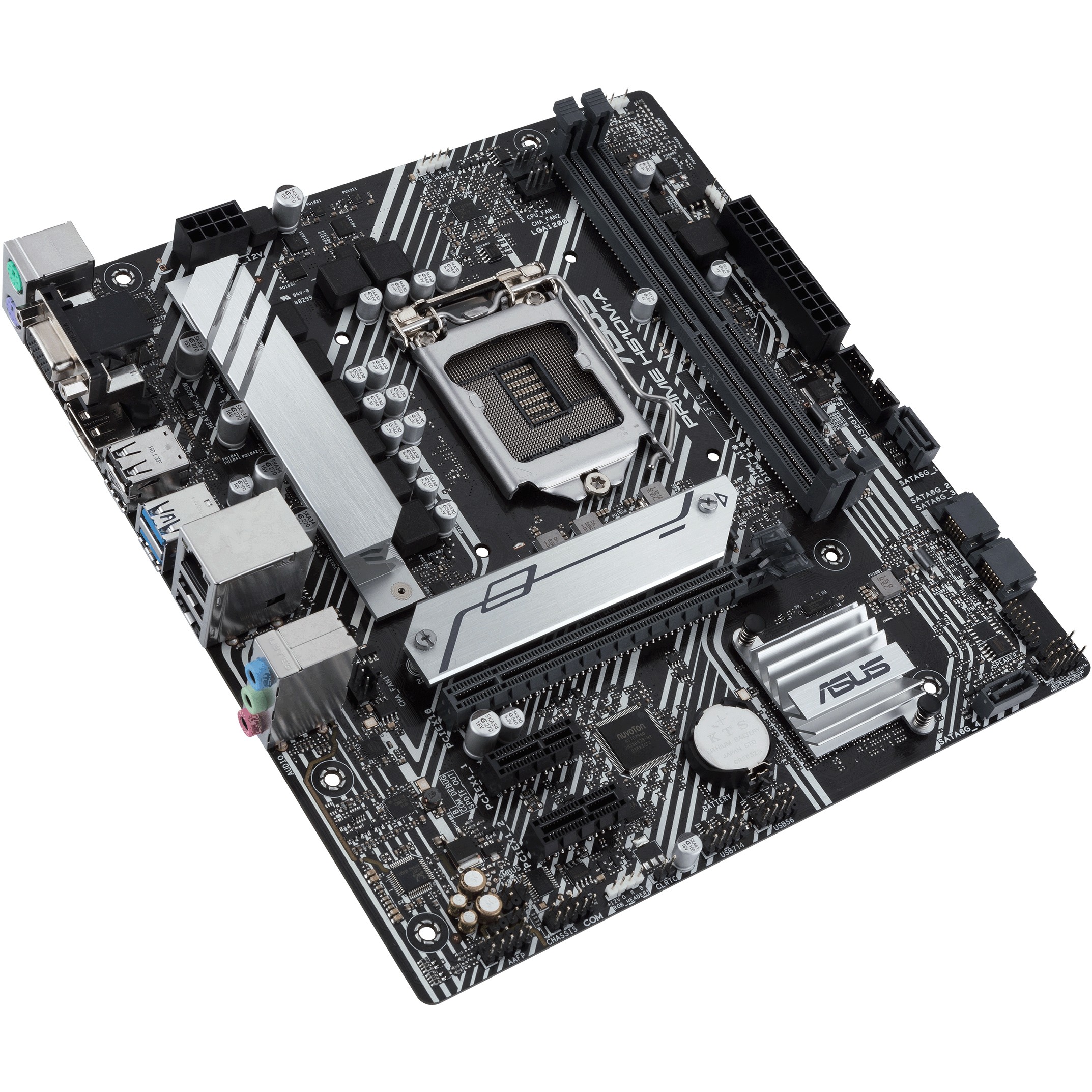MBO ASUS PRIME H510M-A (LGA 1200, DDR4, 64 GB, PCIe 3.0 x16, SATA3 4)-5