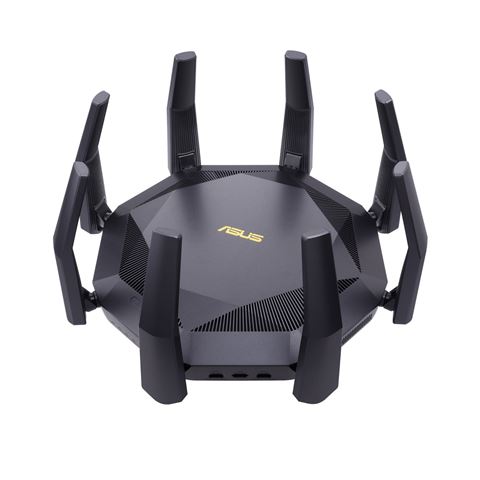 Wireless Router ASUS RT-AX89X (WAN 1x 1Gbps, WAN 1x 1/10Gbps, LAN 8x 10/100/1000Mbps, 802.11a/b/g, 802.11n, 802.11ac/802.11ax, 2.4GHz, 5GHz, AX6000)-0