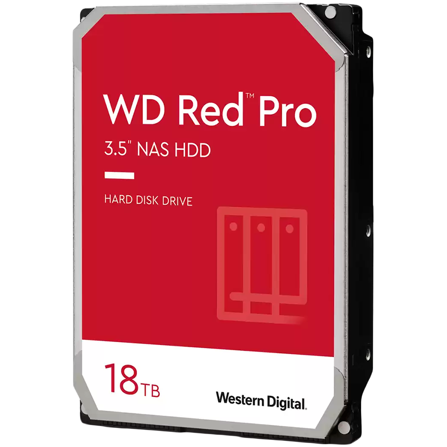 HDD Desktop WD Red Pro (3.5, 18TB, 512MB, 7200 RPM, SATA 6 Gb/s)-1