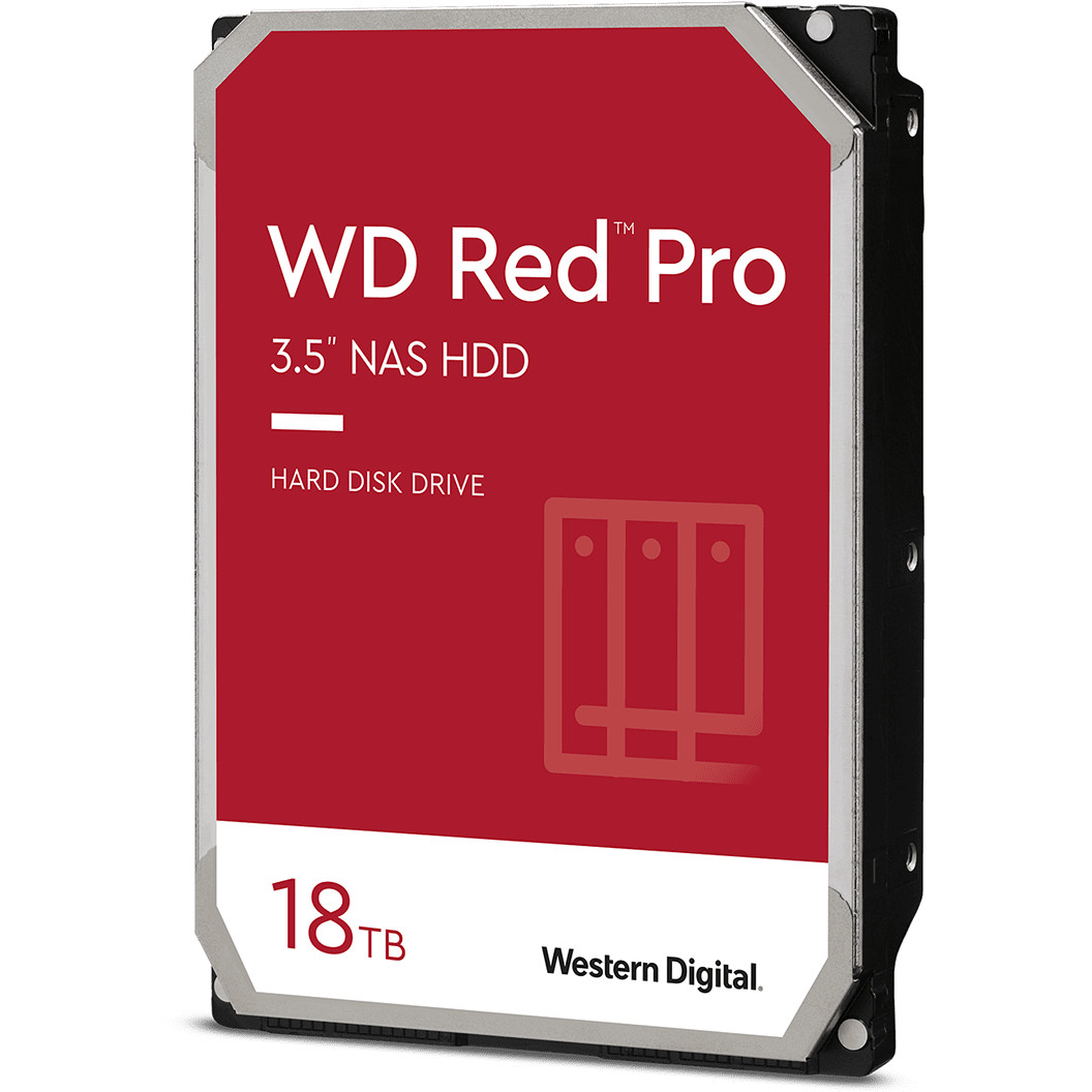 HDD Desktop WD Red Pro (3.5, 18TB, 512MB, 7200 RPM, SATA 6 Gb/s)-5