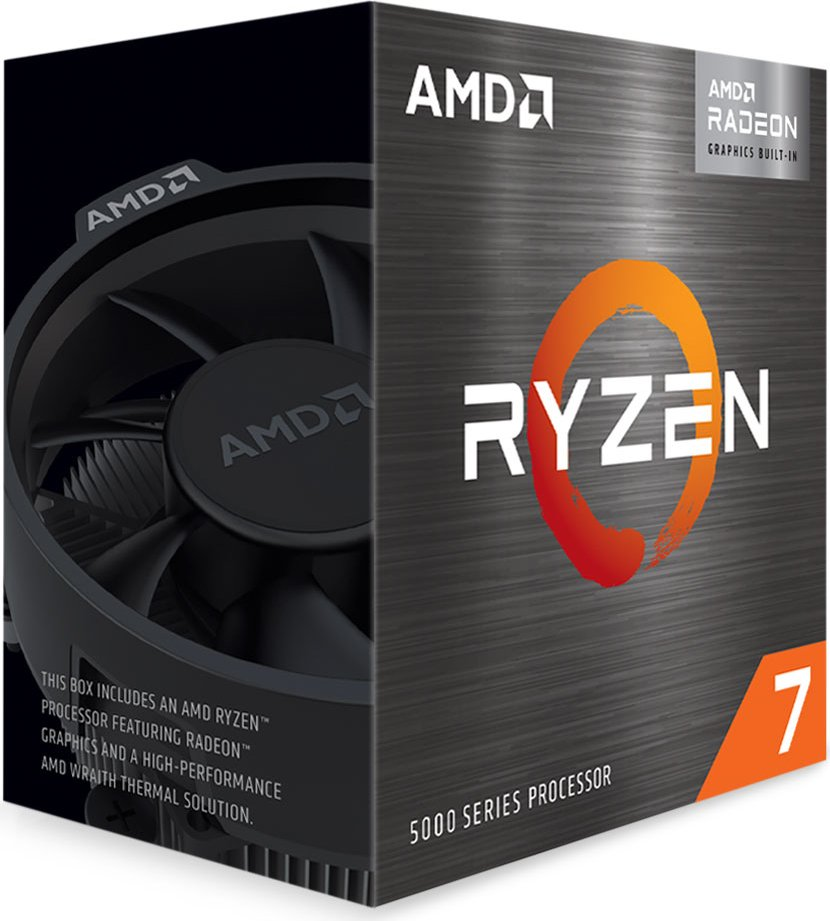 Procesor AMD Ryzen 7 5700G (8 jezgri/16 dretvi, 3,8GHz/4,6GHz, 16MB cache, AM4)-5