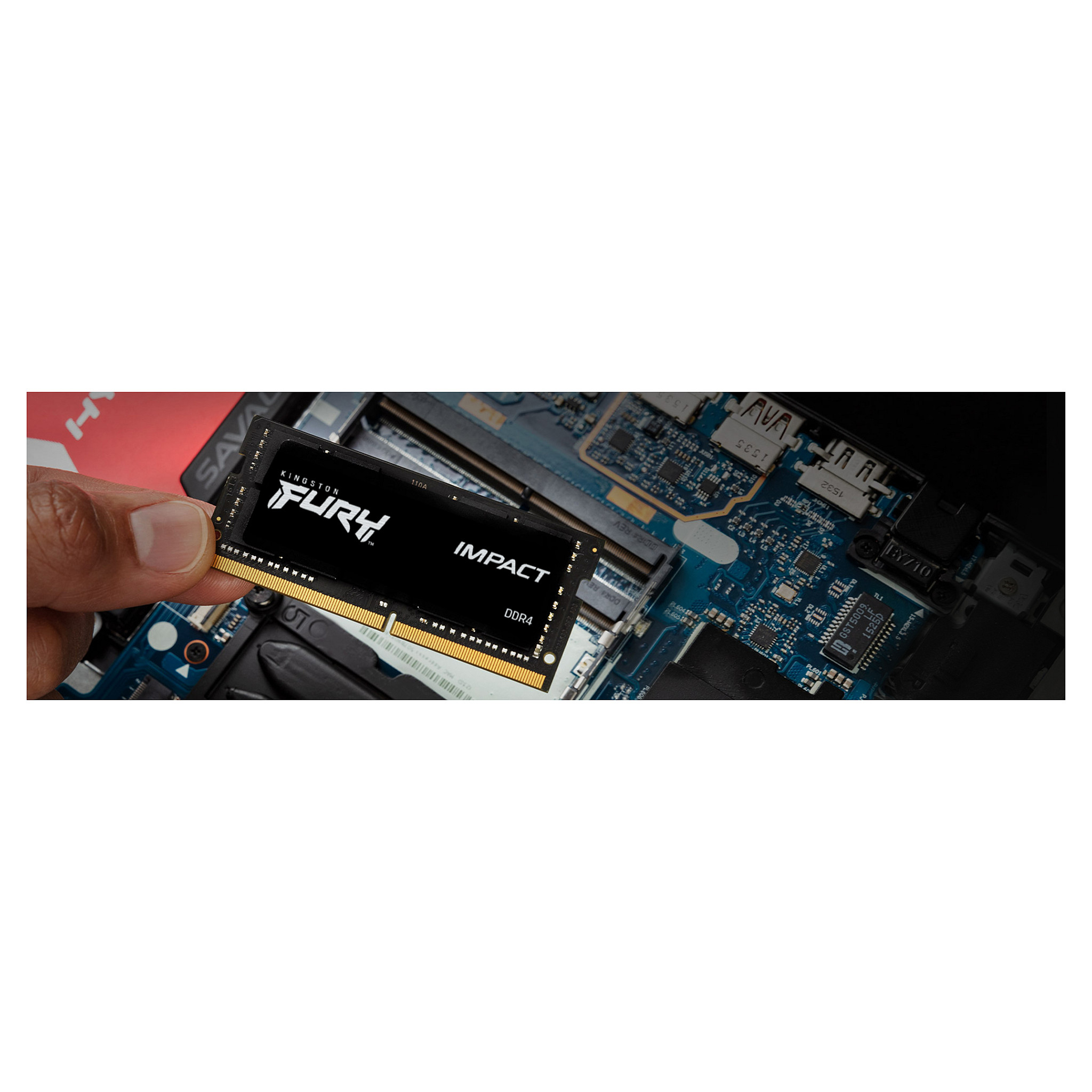 KINGSTON DRAM 8GB 3200MHz DDR4 CL20 SODIMM FURY Impact EAN: 740617318449-14