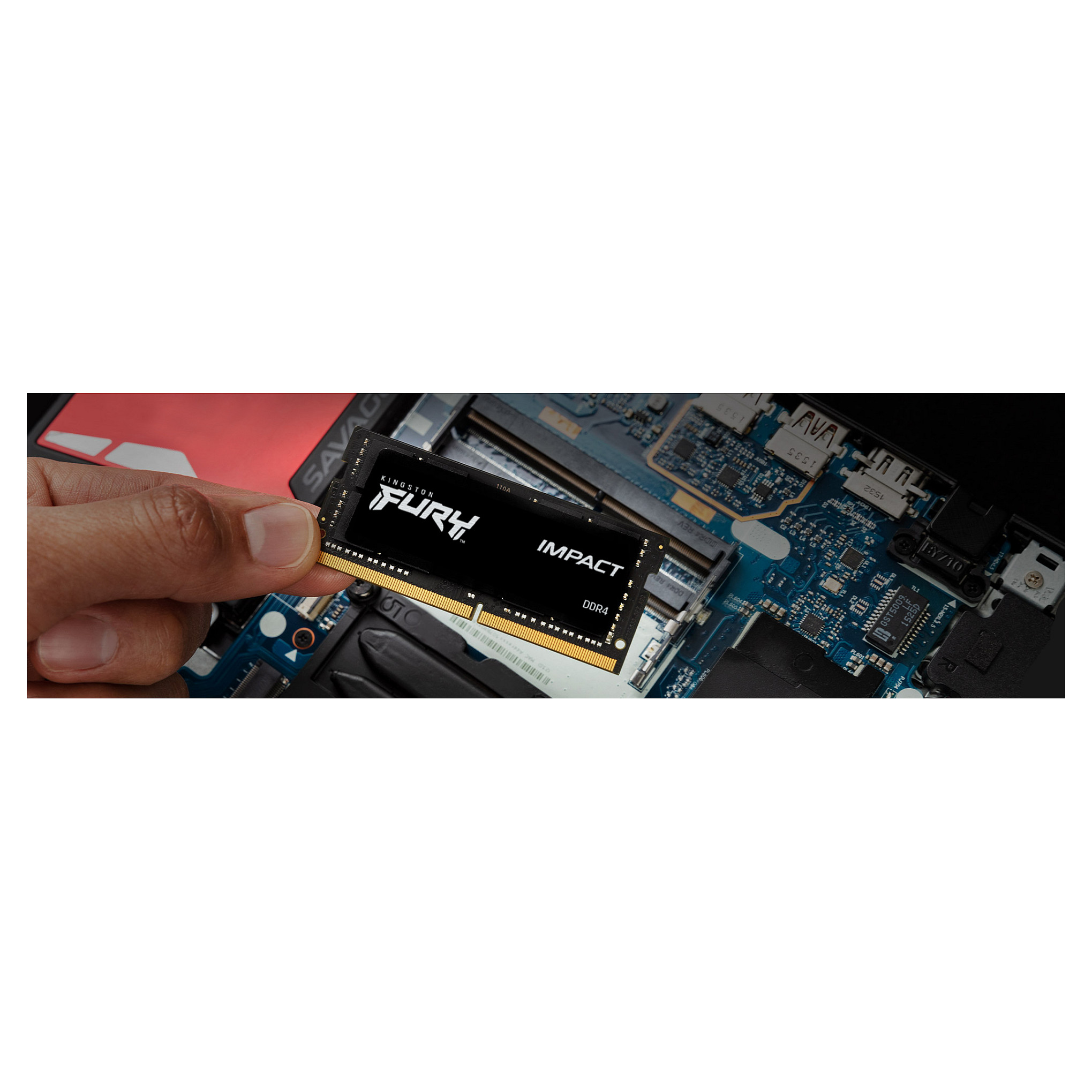 KINGSTON DRAM 8GB 3200MHz DDR4 CL20 SODIMM FURY Impact EAN: 740617318449-17