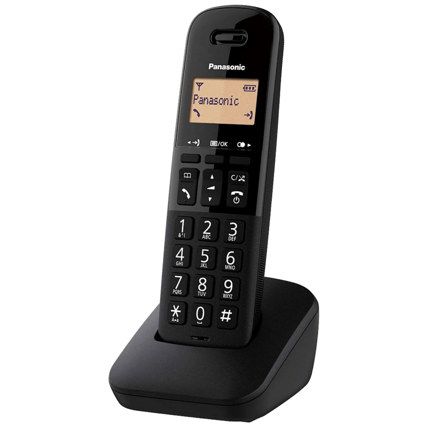 Bežični telefon PANASONIC KX-TGB610FXB crni-0