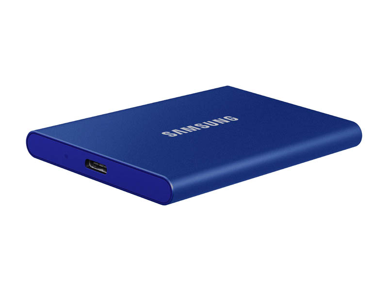 Eksterni SAMSUNG SSD T7 2TB USB 3.2/ 1050/1000 MB/s, uključeni kabeli USB Type C-to-C i Type C-to-A/ indigo plava EAN: 8806090312403-5