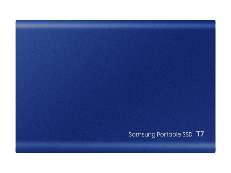 Eksterni SAMSUNG SSD T7 2TB USB 3.2/ 1050/1000 MB/s, uključeni kabeli USB Type C-to-C i Type C-to-A/ indigo plava EAN: 8806090312403-4