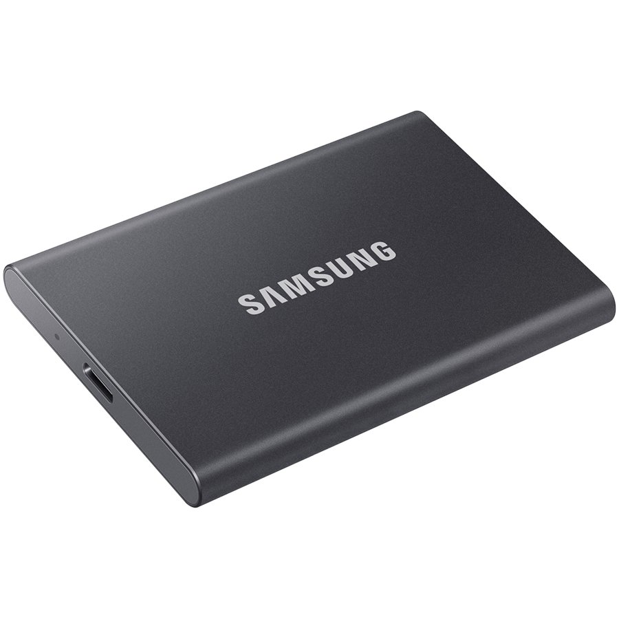 Eksterni SAMSUNG SSD T7 2TB USB 3.2 1050/1000 MB/s, uključeni kabeli USB Type C-to-C i Type C-to-A/ siva/ EAN: 8806090312380-3