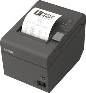 POS printer EPSON TM-T20III USB+serijski (203dpi, 58/80mm traka, 250mm/s, automatski rezač, crni)