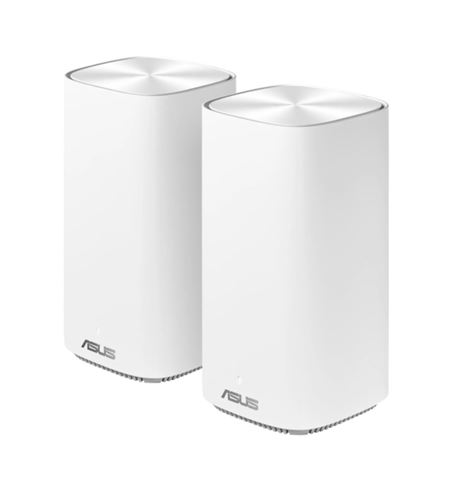 Wireless Router ASUS ZenWiFi AC Mini(CD6) (WAN 1x 10/100/1000 Mbps, LAN 3x 10/100/1000 Mbps, 802.11a/b/g, 802.11n, 802.11ac, 2.4GHz, 5GHz)-0