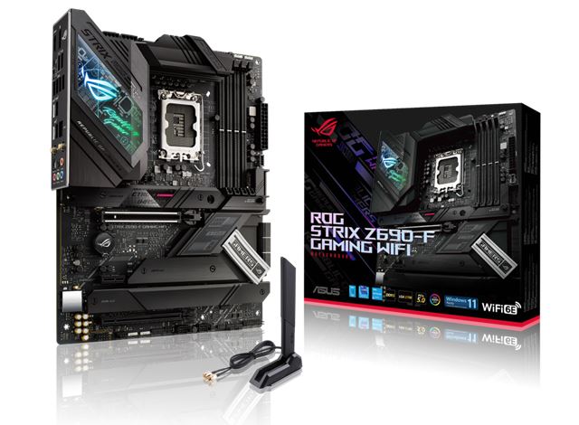 MBO ASUS STRIX Z690-F GAMING (LGA 1700, Intel Z690, DDR5, 128 GB, PCIe 5.0 x16 1, SATA3 6, RAID 0,1,5,8-kanalni audio)-0