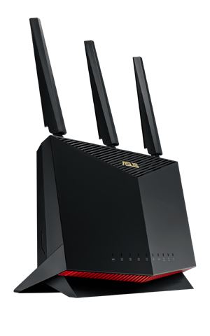 Wireless Router ASUS RT-AX86S (wan 1x 10/100/1000 Mbps, lan 4x 10/100/1000 Mbps, 802.11a/b/g/n/ac/ax, 2.4GHz/5GHz, ax5700)-0